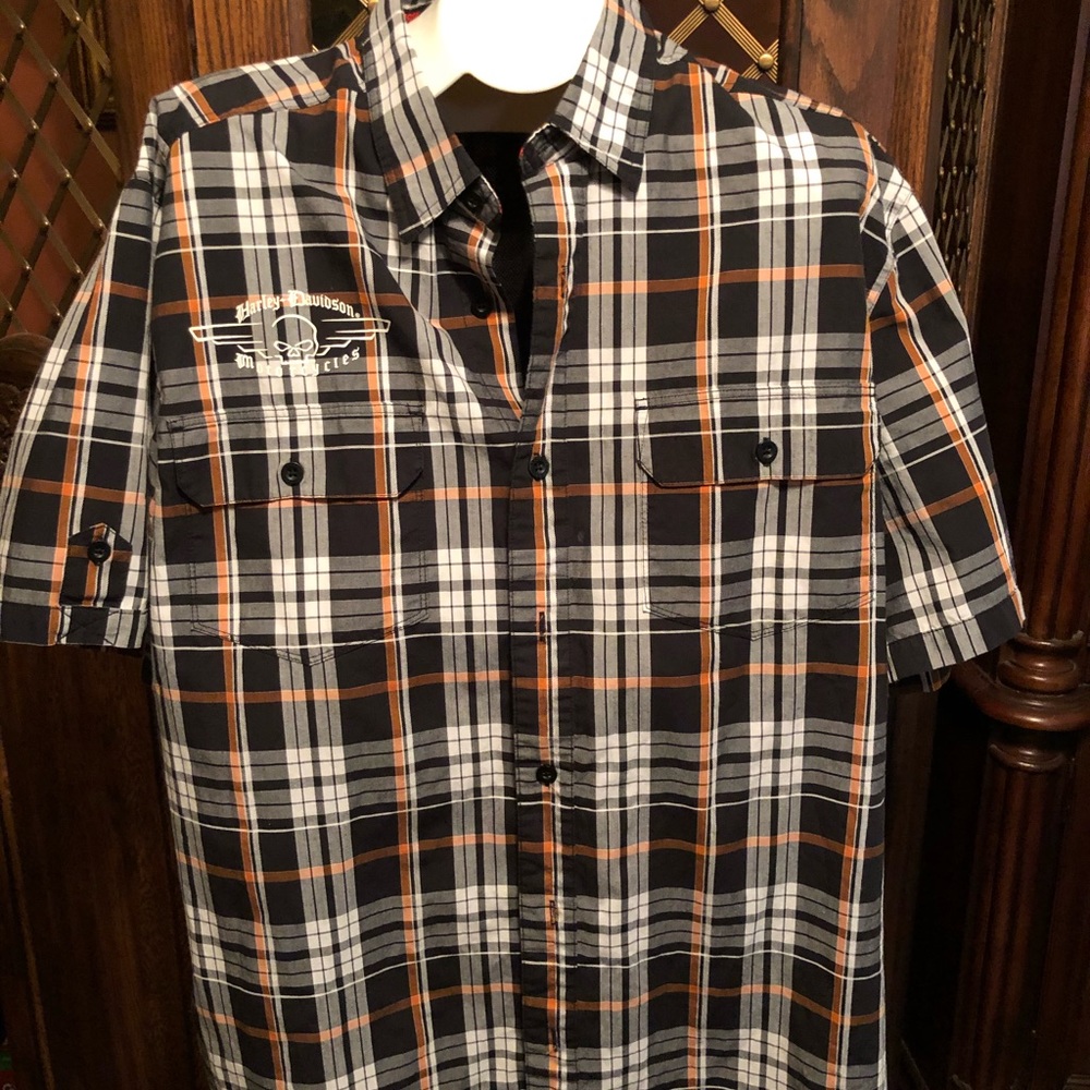 Harley Davison button up